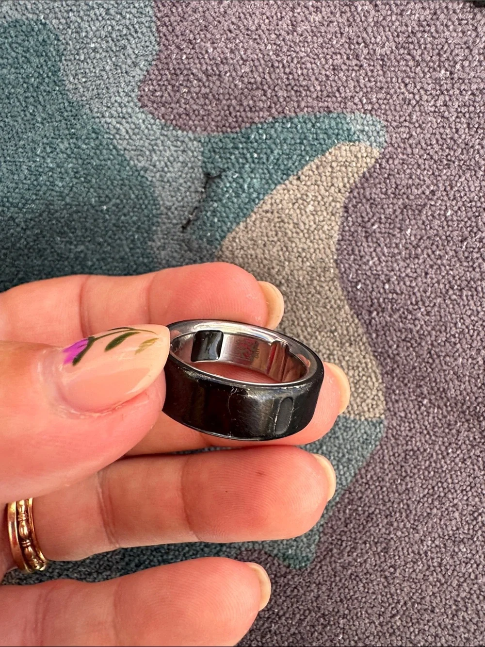 Oura ring 4 black